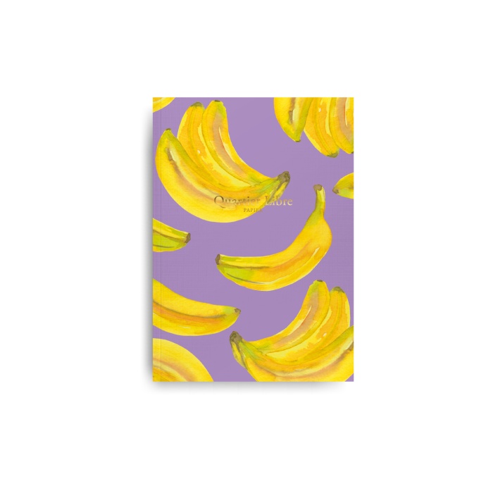 Petit carnet Bananes Quartier Libre