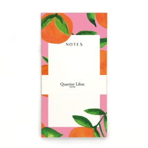 Bloc-notes Oranges Quartier Libre