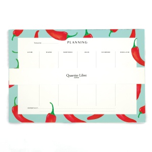 Planning Piments Quartier Libre