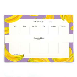 Planning Bananes Quartier Libre