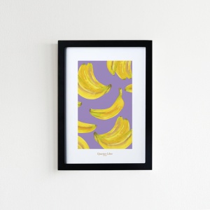 Affiche A5 Bananes Quartier Libre