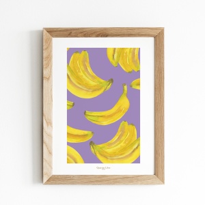 Affiche A4 Bananes Quartier Libre