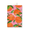 Carte d'anniversaire Oranges Quartier Libre