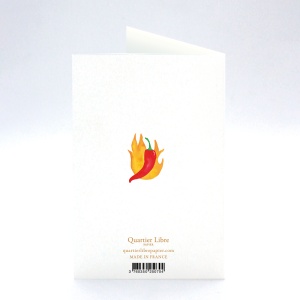 Carte d'anniversaire Old is Hot Quartier Libre