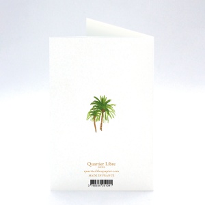 Carte d'anniversaire Relax Quartier Libre