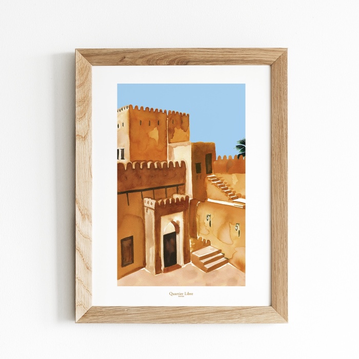 Affiche A4 Medina Quartier Libre