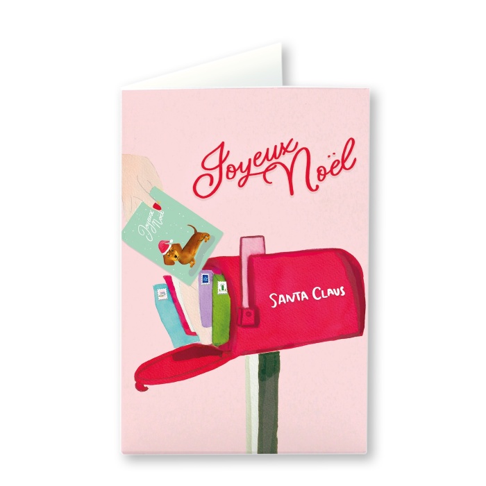 Carte de Voeux Boite aux Lettres Quartier Libre