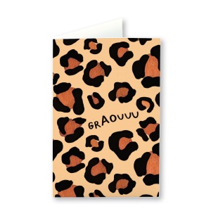 Carte Léopard Graouuu Quartier Libre