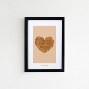Affiche A5 Coeur de Beurre Quartier Libre