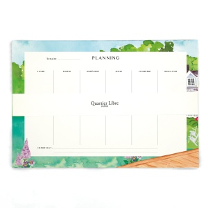 Planning Maison du Lac Quartier Libre