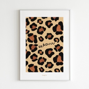 Affiche 30x40 Graou Quartier Libre