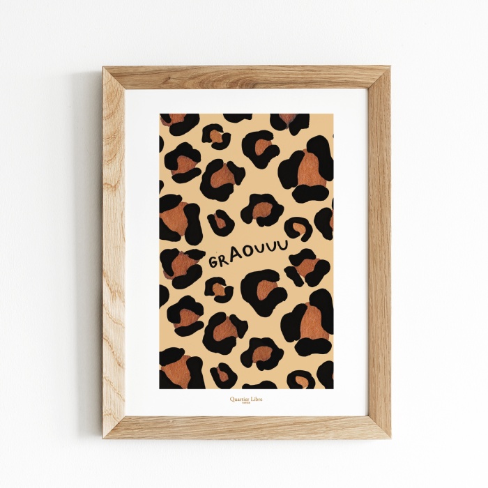 Affiche A4 Graou Quartier Libre