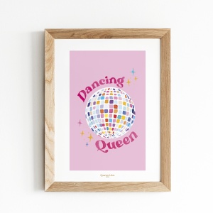 Affiche A4 Dancing Queen Quartier Libre