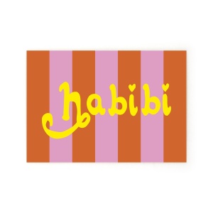 Carte postale Habibi Quartier Libre