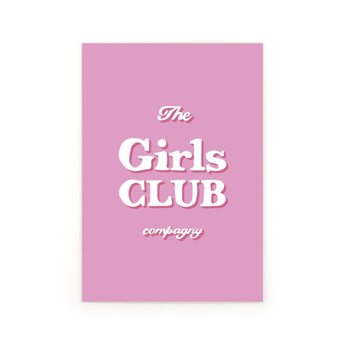 Carte postale Girls Club Quartier Libre