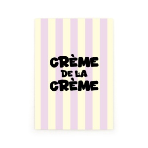 Carte postale Crème de la Crème Quartier Libre