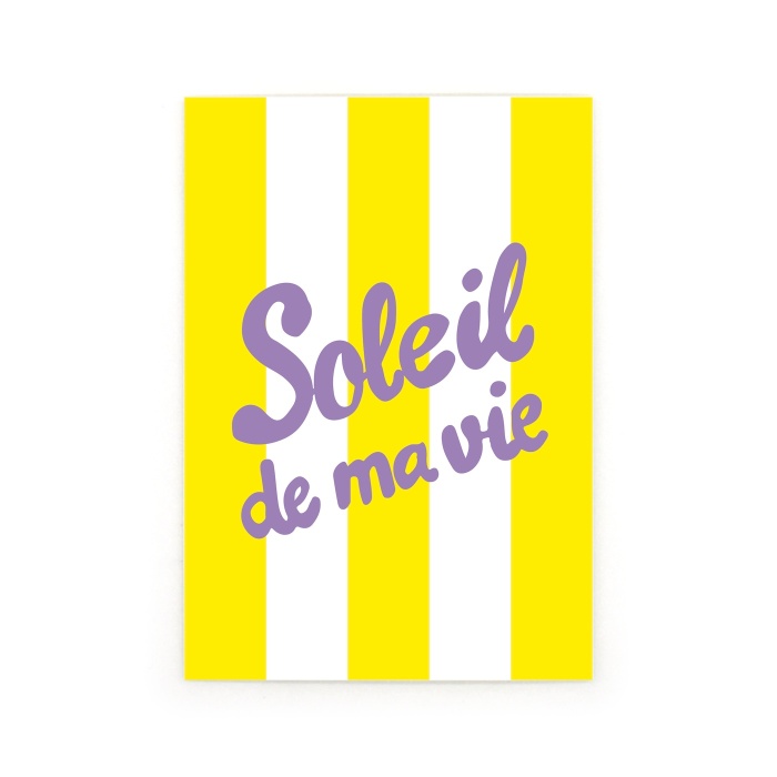 Carte postale Soleil de ma Vie Quartier Libre