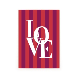 Carte postale Love Quartier Libre