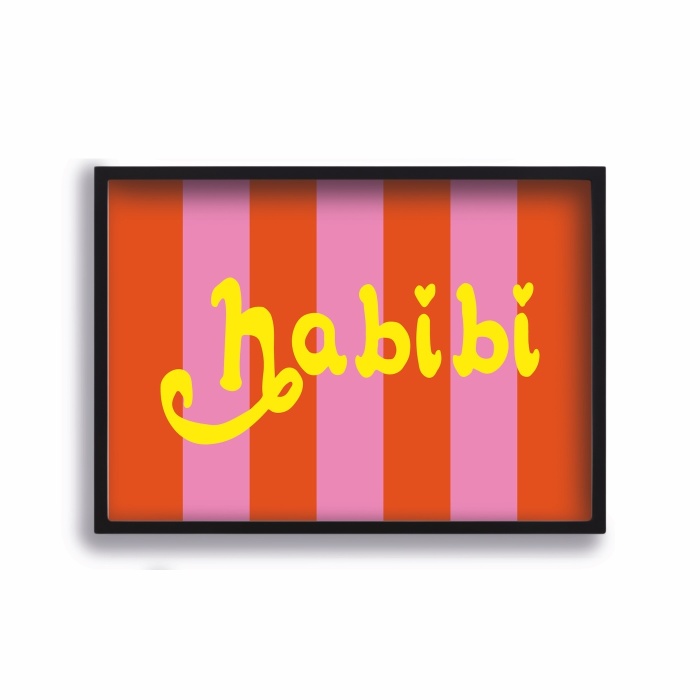 Affiche A4 Habibi Quartier Libre