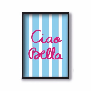 Affiche A4 Ciao Bella Quartier Libre