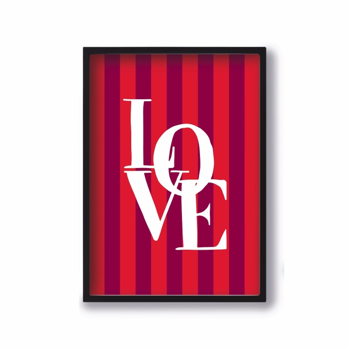 Affiche A4 Love Quartier Libre