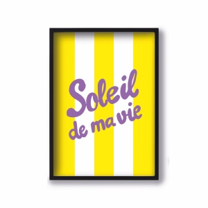 Affiche A4 Soleil de ma Vie Quartier Libre