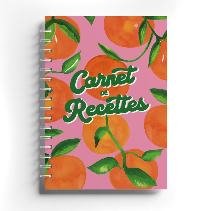 Carnet de Recettes Oranges Quartier Libre