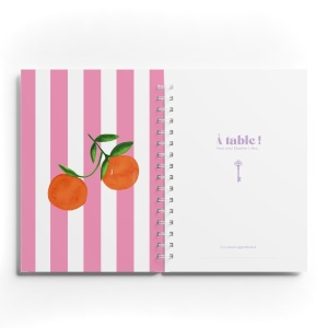 Carnet de Recettes Oranges Quartier Libre