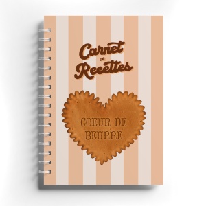 Carnet de Recettes Coeur de Beurre Quartier Libre