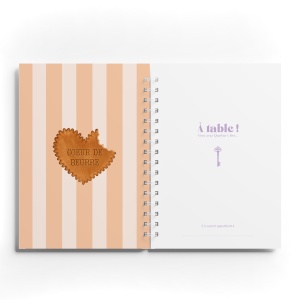 Carnet de Recettes Coeur de Beurre Quartier Libre