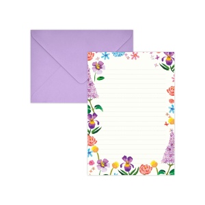 Coffret de Papier à Lettre Botanique Quartier Libre