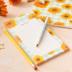 Bloc-notes Tournesols Quartier Libre