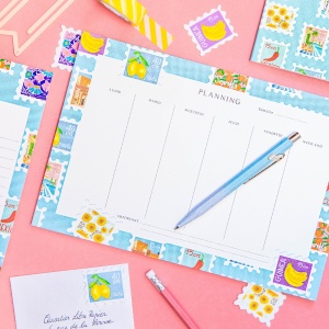 Planning Write more Letters Quartier Libre