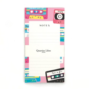 Bloc-notes Mix Tape Quartier Libre