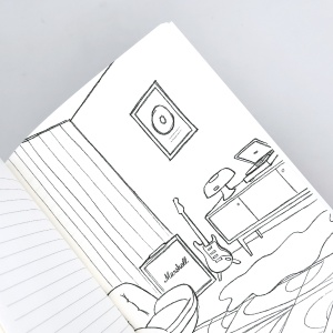 Carnet Mix Tape Quartier Libre