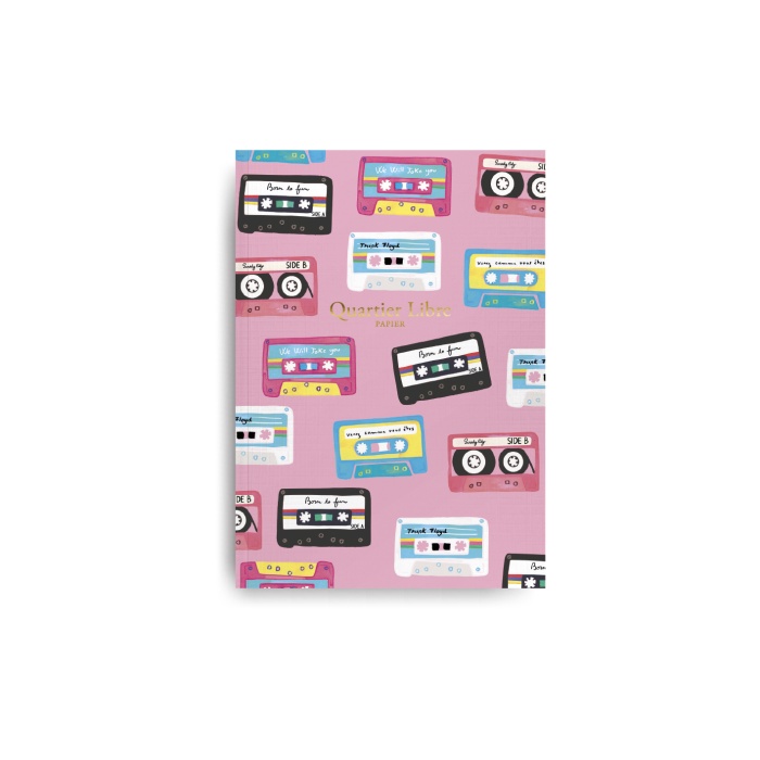 Petit carnet Mix Tape Quartier Libre