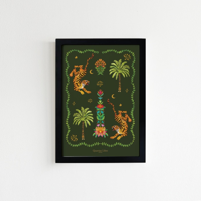 Affiche A5 Shimla Quartier Libre