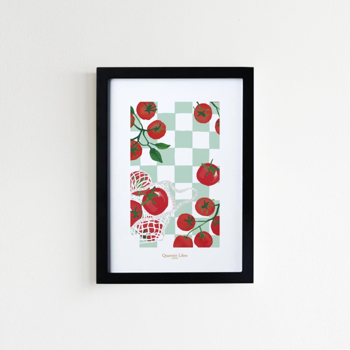 Affiche A5 Tomates Quartier Libre