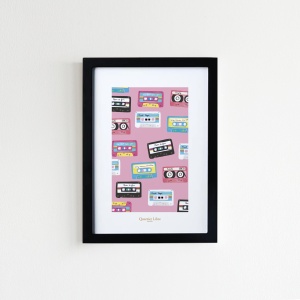 Affiche A5 Mix Tape Quartier Libre