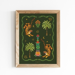 Affiche A4 Shimla Quartier Libre