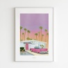 Affiche 30x40 Palm Springs Quartier Libre