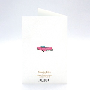 Carte d'anniversaire Palm Springs Quartier Libre