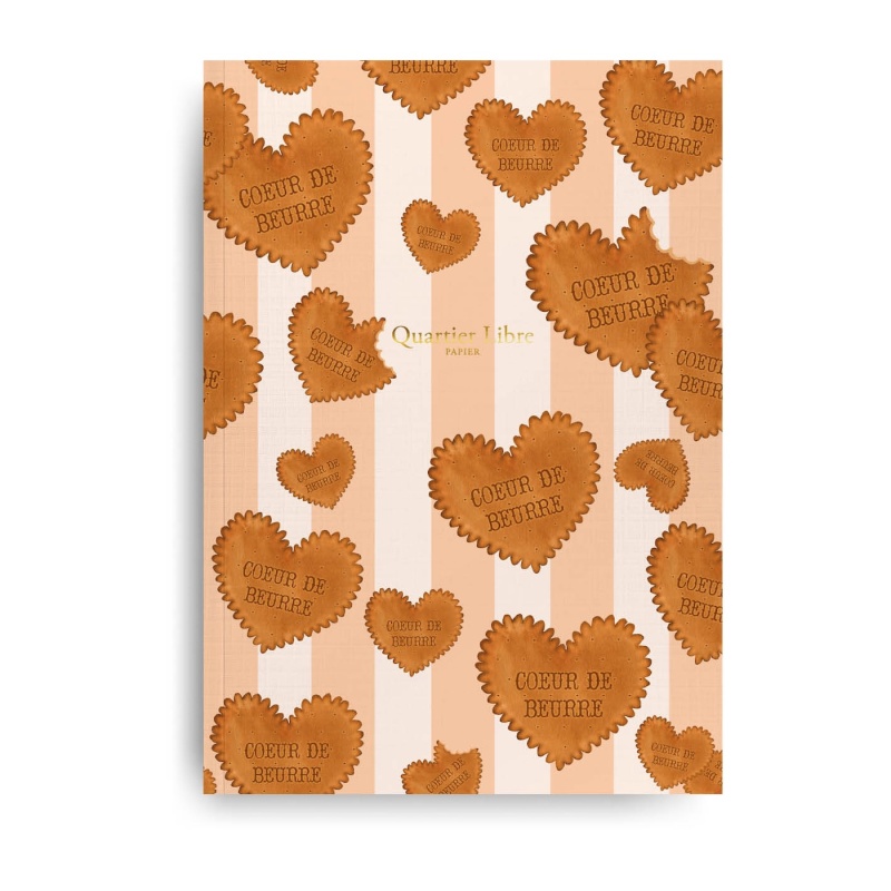 Carnet Coeur de Beurre Quartier Libre