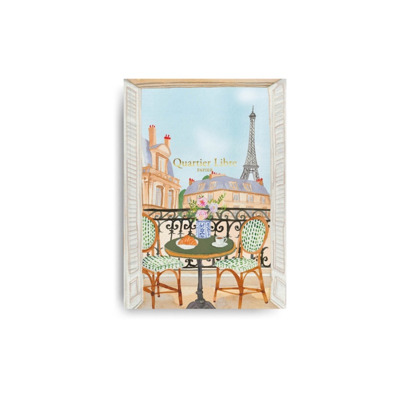 Petit carnet P'tit Déj à Paris Quartier Libre