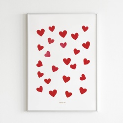 Affiche 30x40 Corazon Quartier Libre