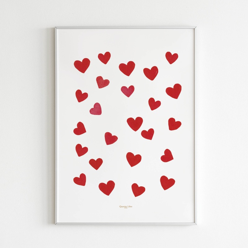 Affiche 30x40 Corazon Quartier Libre