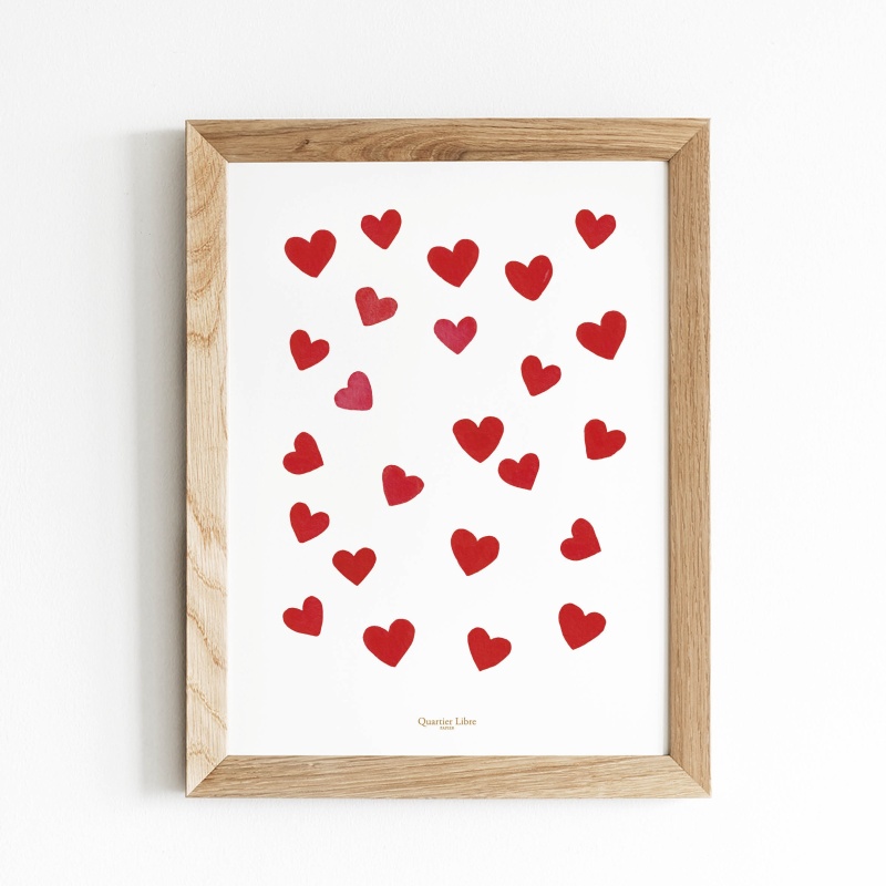 Affiche A4 Corazon Quartier Libre