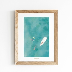 Affiche A4 Baignade Quartier Libre