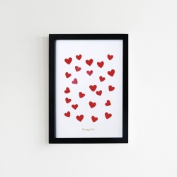 Affiche A5 Corazon Quartier Libre