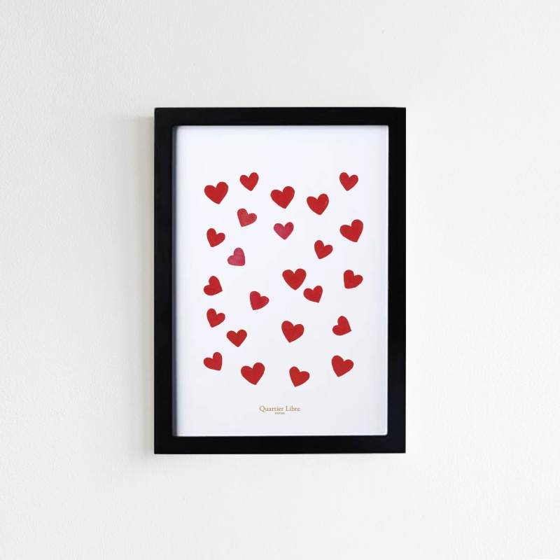 Affiche A5 Corazon Quartier Libre